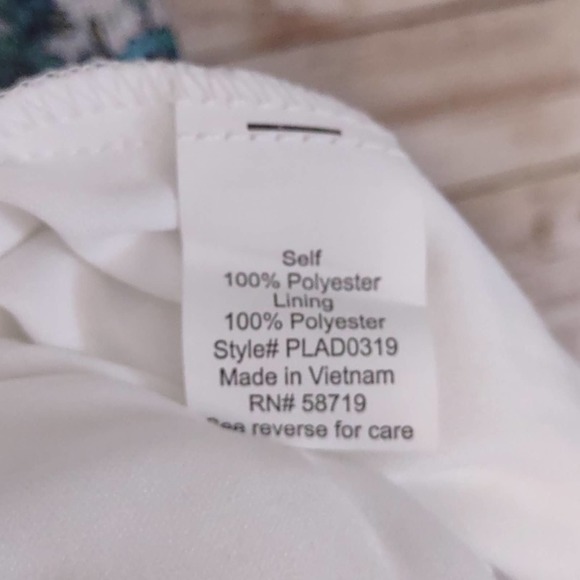 NY Collection Petite Floral Lace A Line Dress P XL - Picture 7 of 10